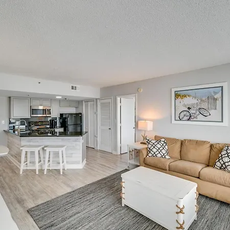 Oceanfront Myrtle Beach Condo With Balcony And Views! Exterior foto