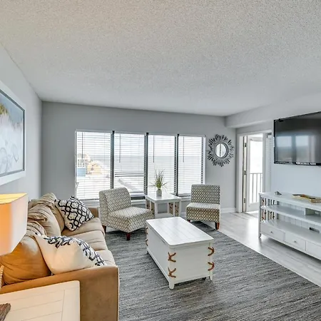 Oceanfront Myrtle Beach Condo With Balcony And Views! Exterior foto
