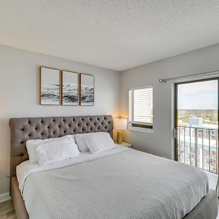 Oceanfront Myrtle Beach Condo With Balcony And Views! Exterior foto