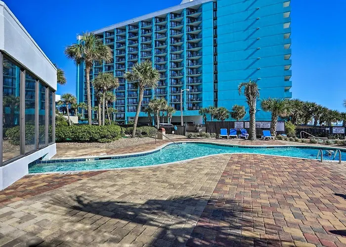 Oceanfront Myrtle Beach Condo With Balcony And Views!