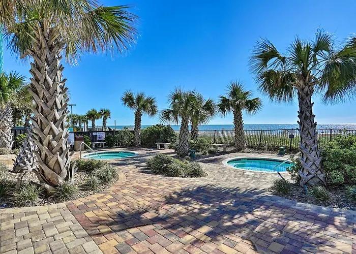 Oceanfront Myrtle Beach Condo With Balcony And Views!